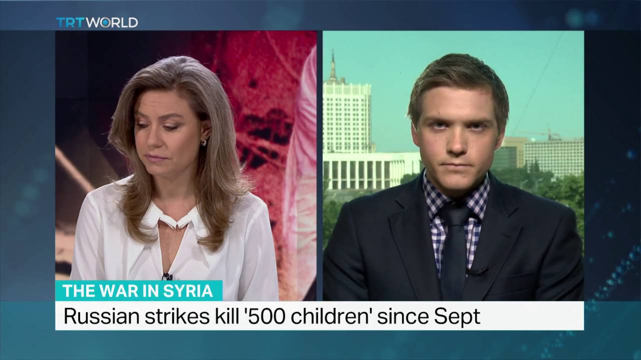 Russia denies bombing Idlib province, William Denselow reports