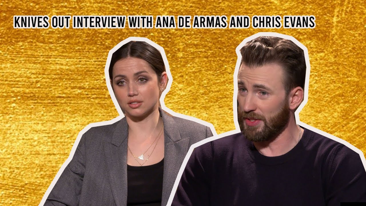 Knives Out Interview | Ana de Armas and Chris Evans