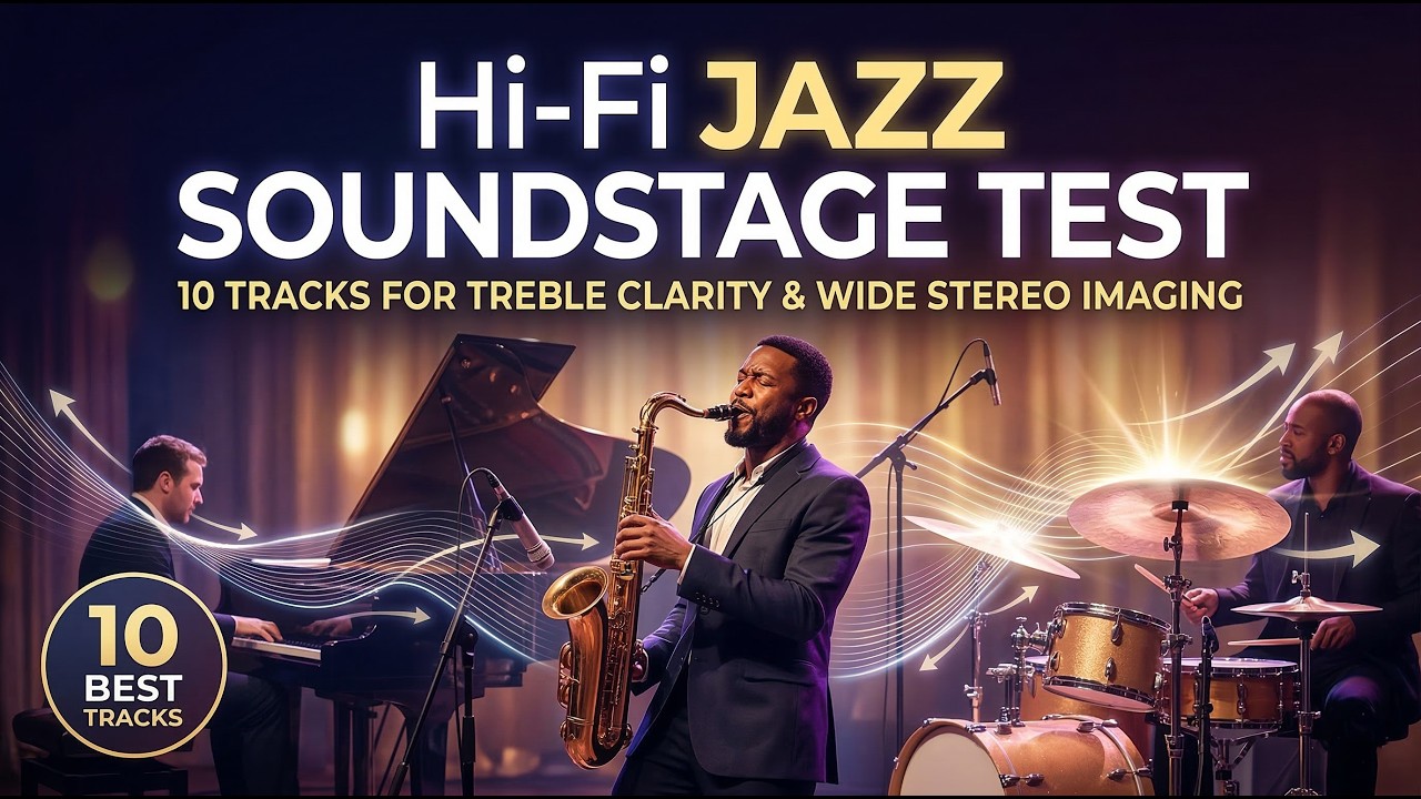 Hi‑Fi Jazz Soundstage Test: 10 Tracks for Treble Clarity & Wide Stereo Imaging