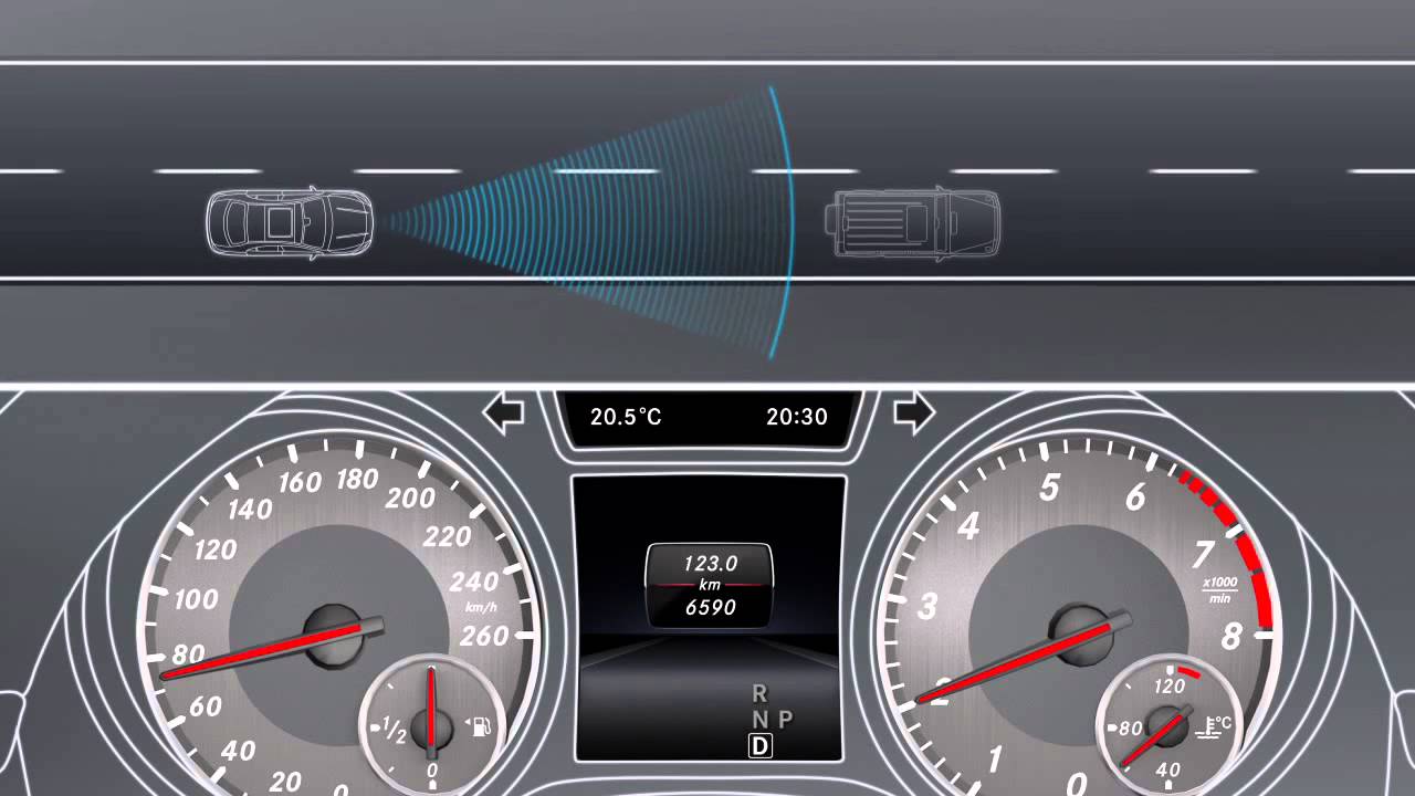 Mercedes-Benz CLA - COLLISION PREVENTION ASSIST