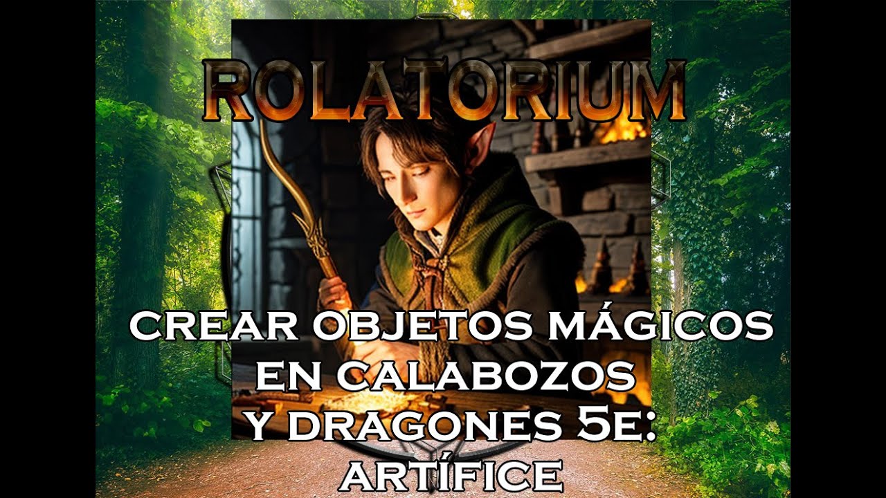 Crear Objetos Mágicos en C&D 5e: Artífice