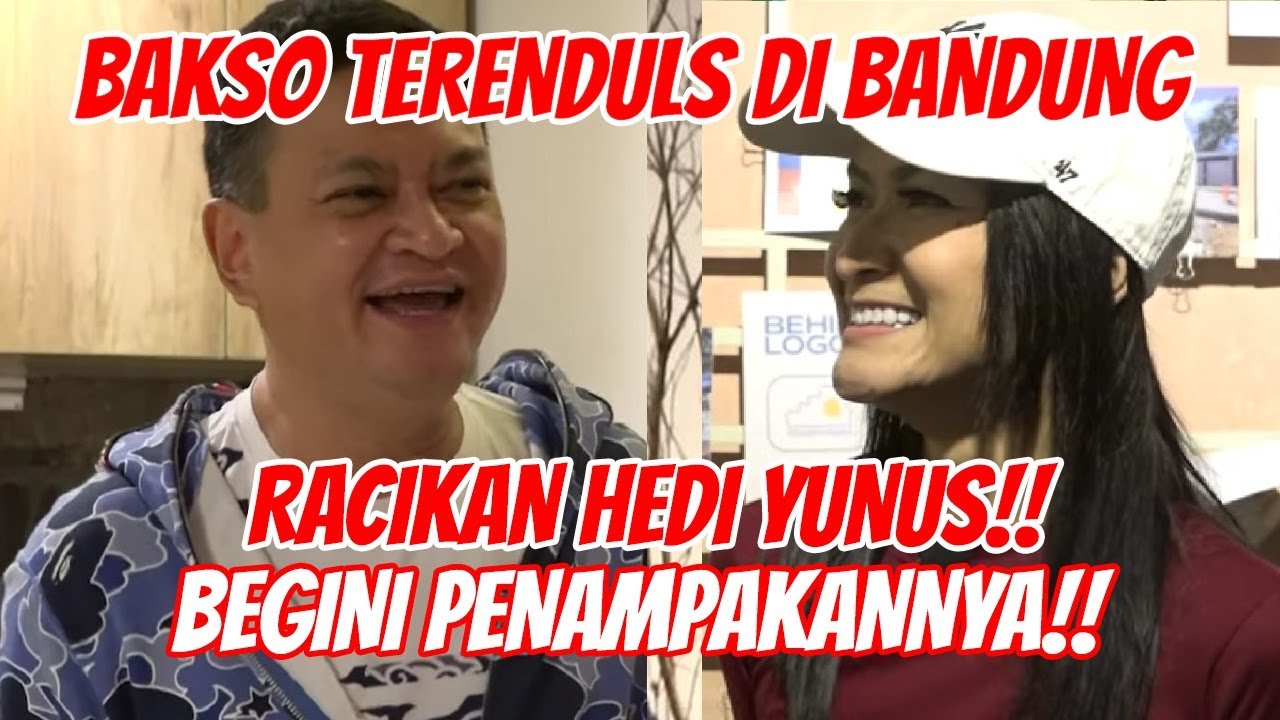 CUMA DI SINI!! BISA MAKAN BAKSO RACIKAN PENYANYI HEDI YUNUS!!