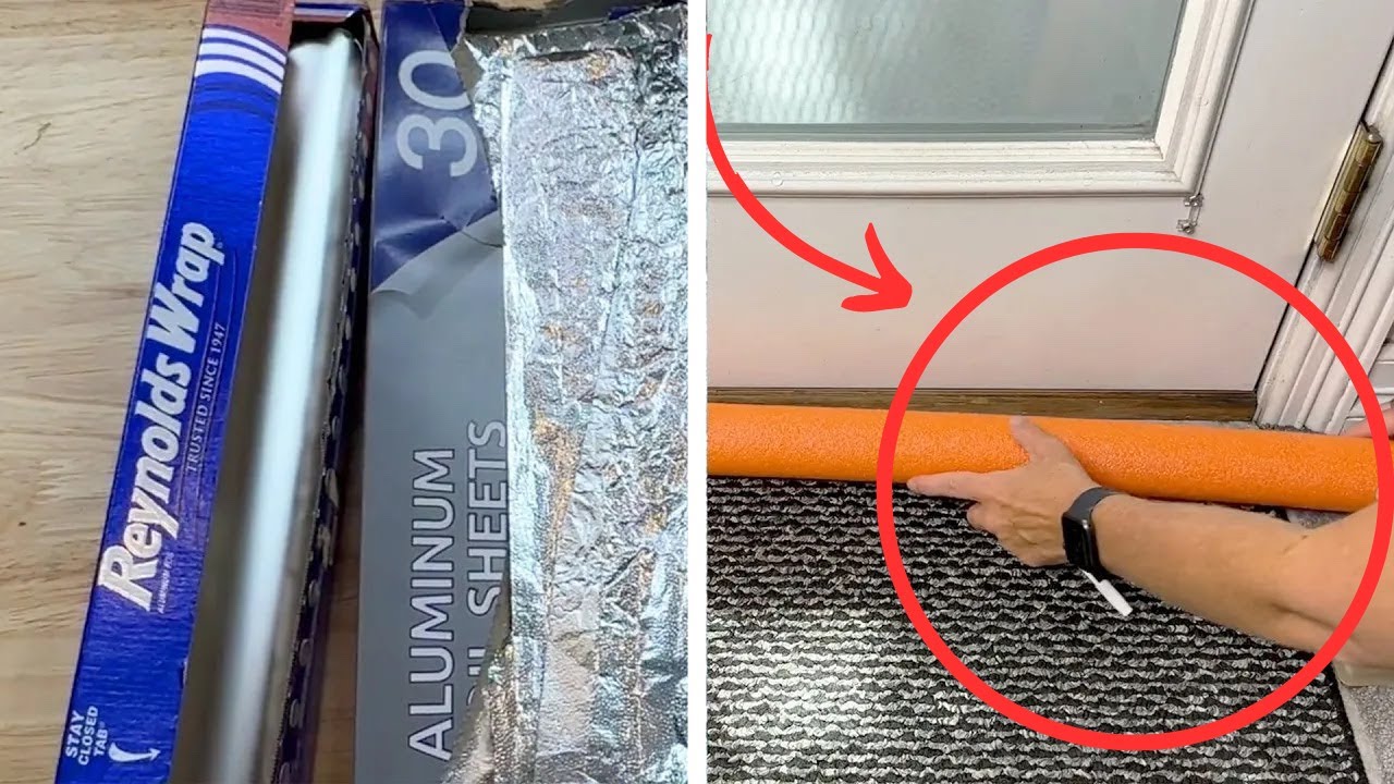 Genius aluminum foil hacks (most people don't know!)