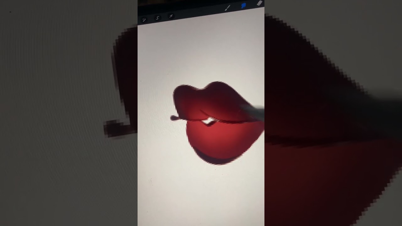 How to draw lips for black people/ POC