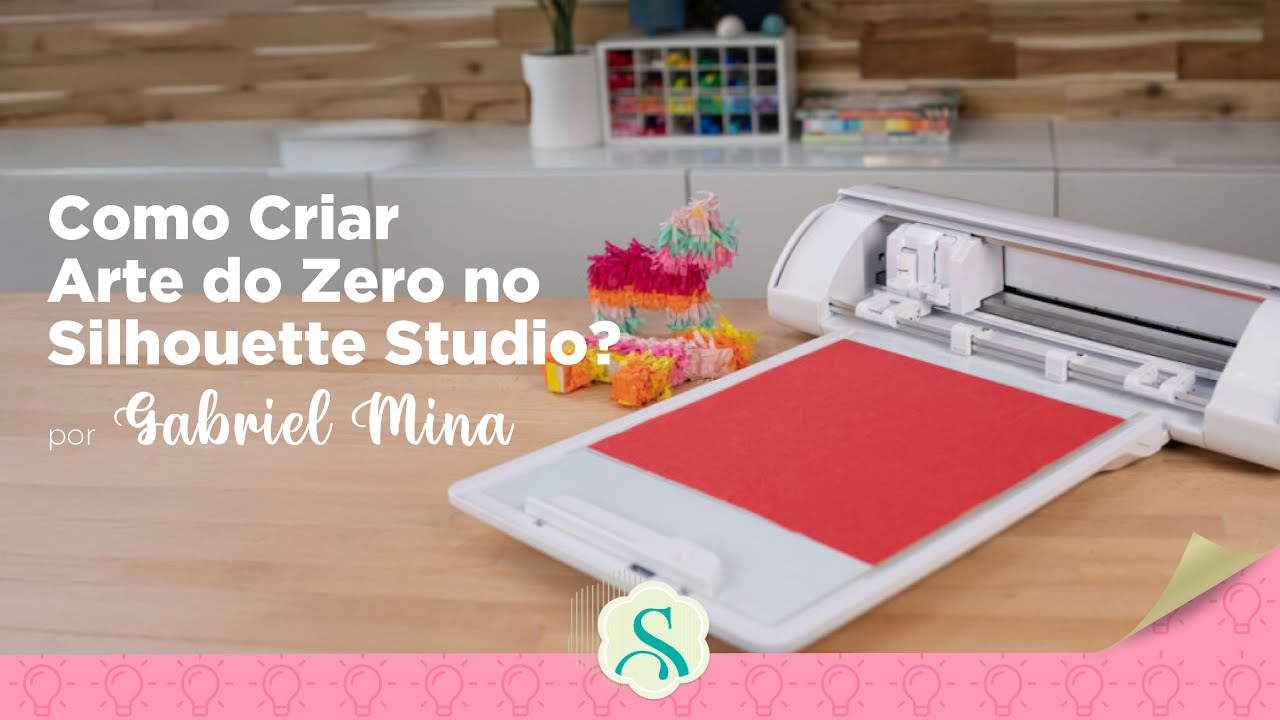Como Criar Arte do Zero no Silhouette Studio?  Tutorial Completo