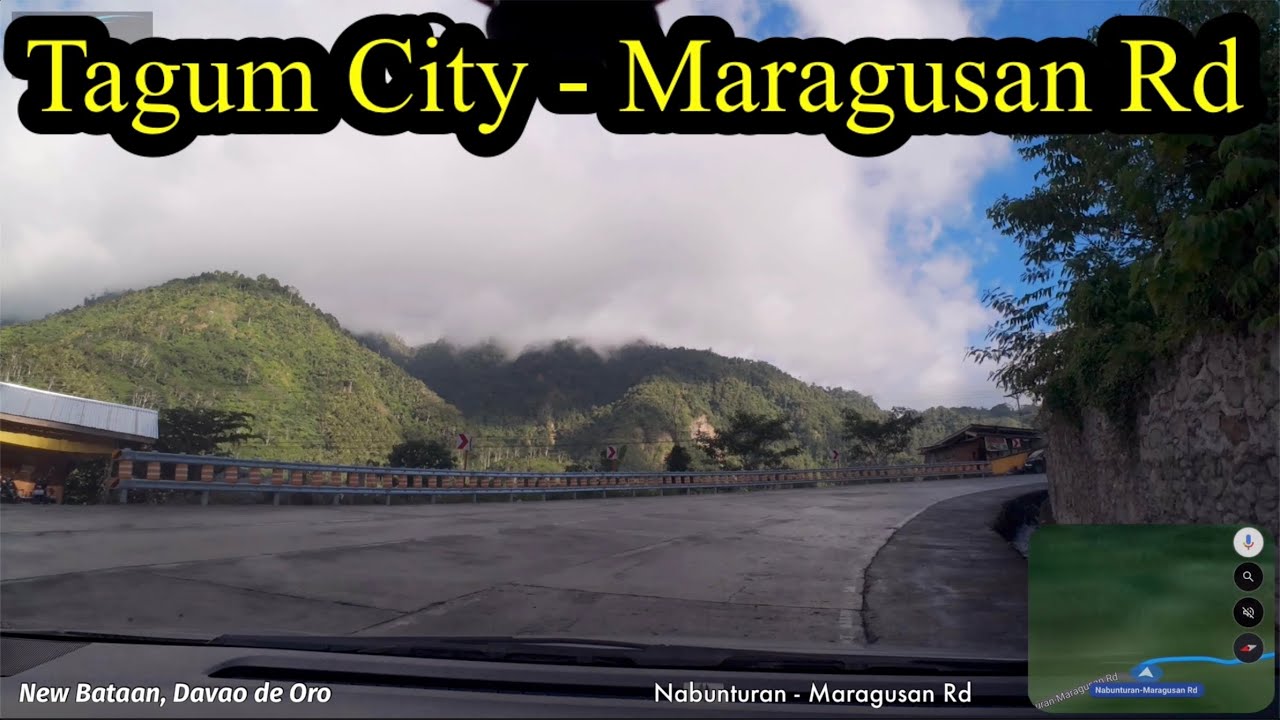 Tagum City To Maragusan  Road | Full Driving Tour