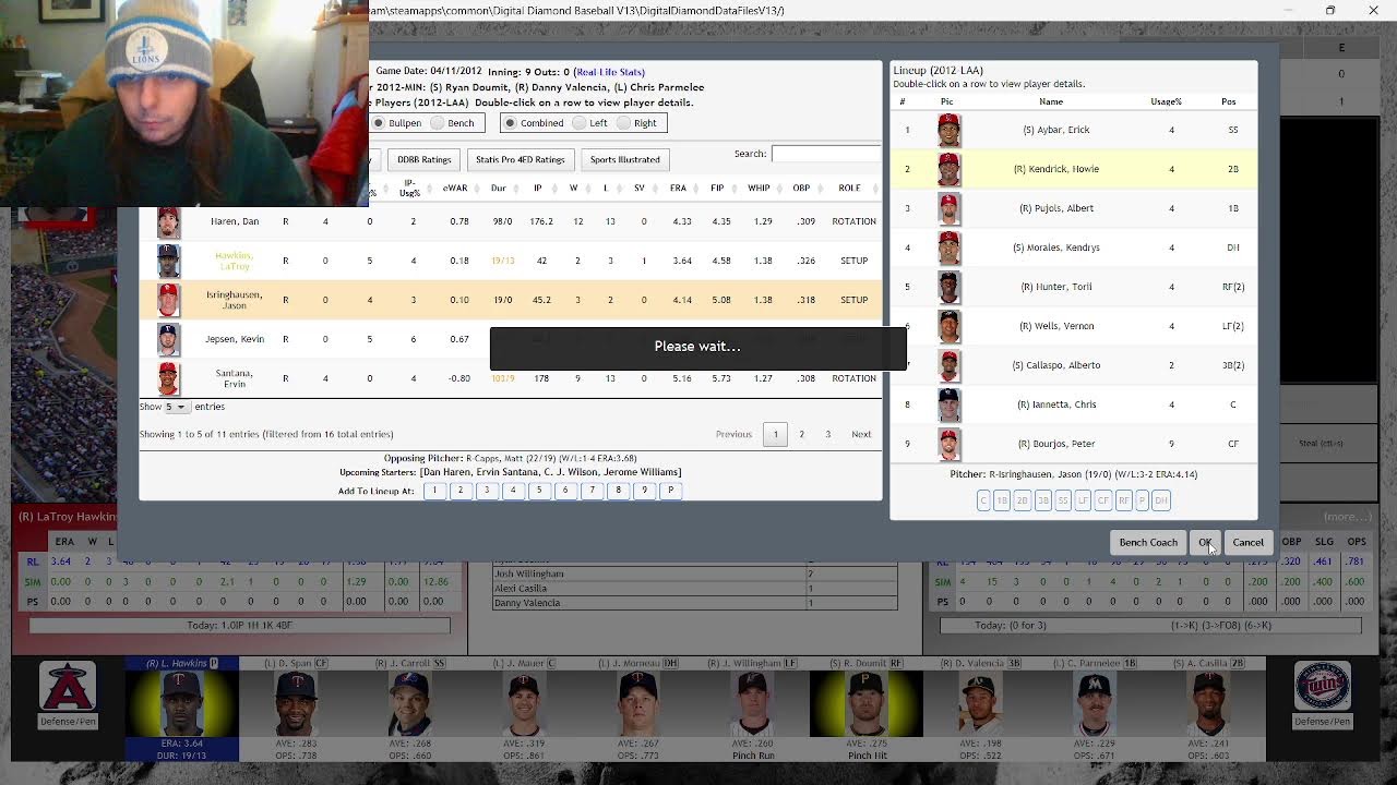 Game 78 - SOM - Angels vs Twins - 2012 MLB Season Replay