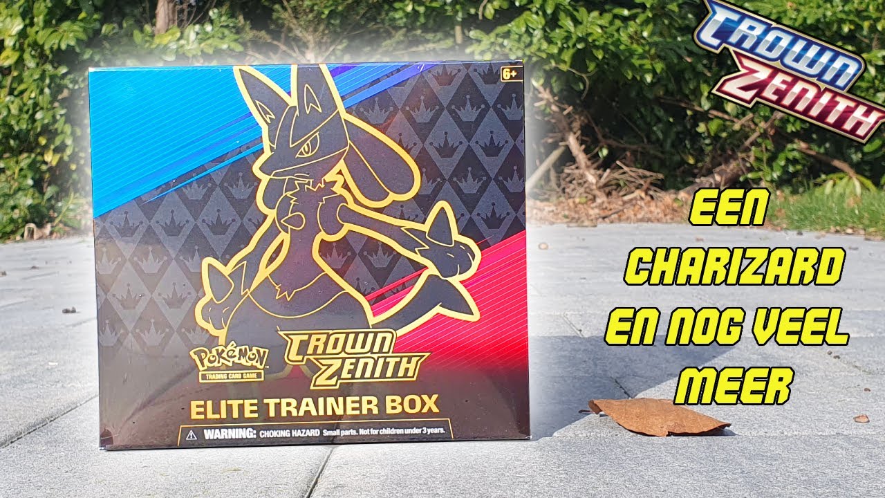 *VEEL MOOIE KAARTEN!!* Crown Zenith Elite Trainer Box Pokemon Kaarten Openen!