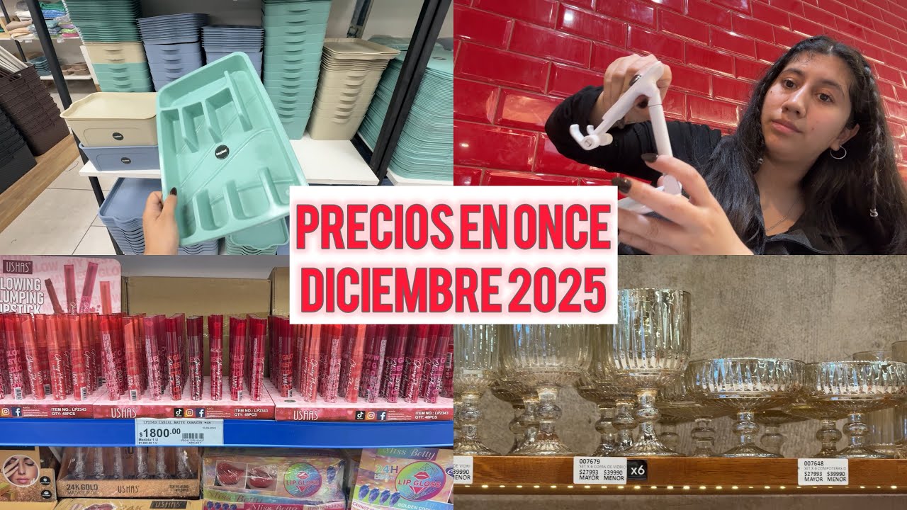 PRECIOS EN ONCE - DICIEMBRE 2025 || PRECIOS EN BAZAR || VLOG
