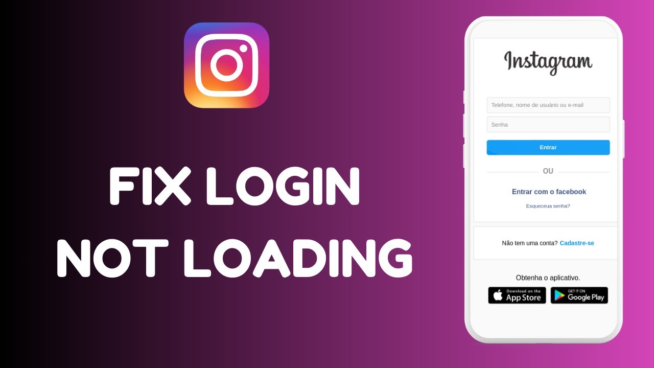 How to Fix Instagram Login Not Loading