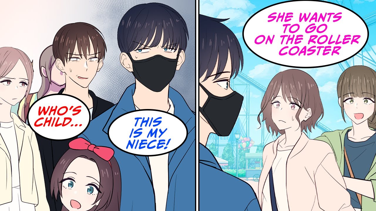 I went to the amusement park with my niece, and my rich bully colleague made fun of me… [Manga Dub]