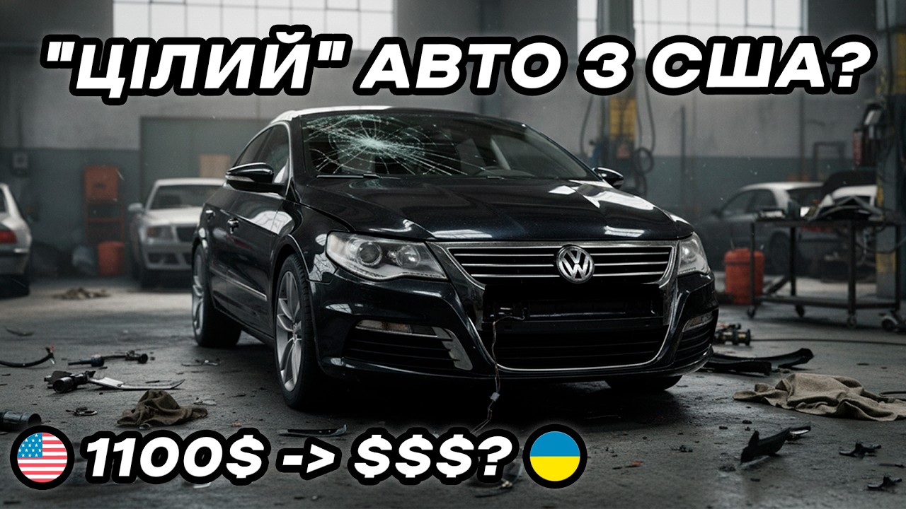 УТОПЛЕНИК? Скільки коштує відновити авто з аукціону США? Моя історія і всі витрати.