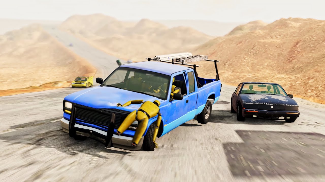 BeamNG Drive - Cars vs RoadRage #14