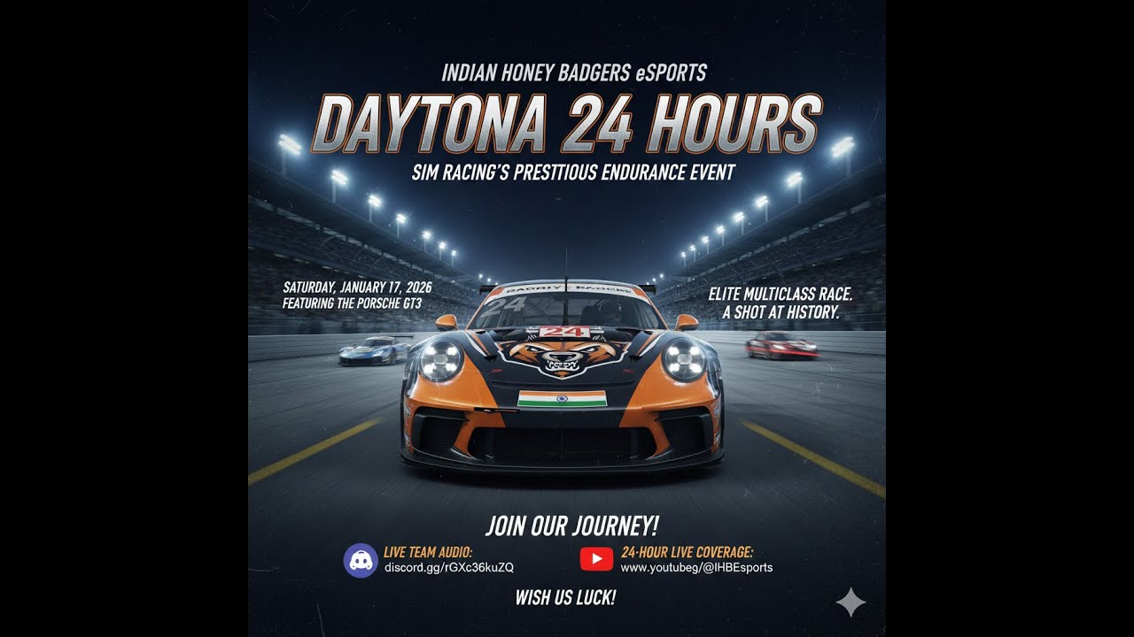 24 Hours of Daytona | Porsche GT3 | iRacing Part2