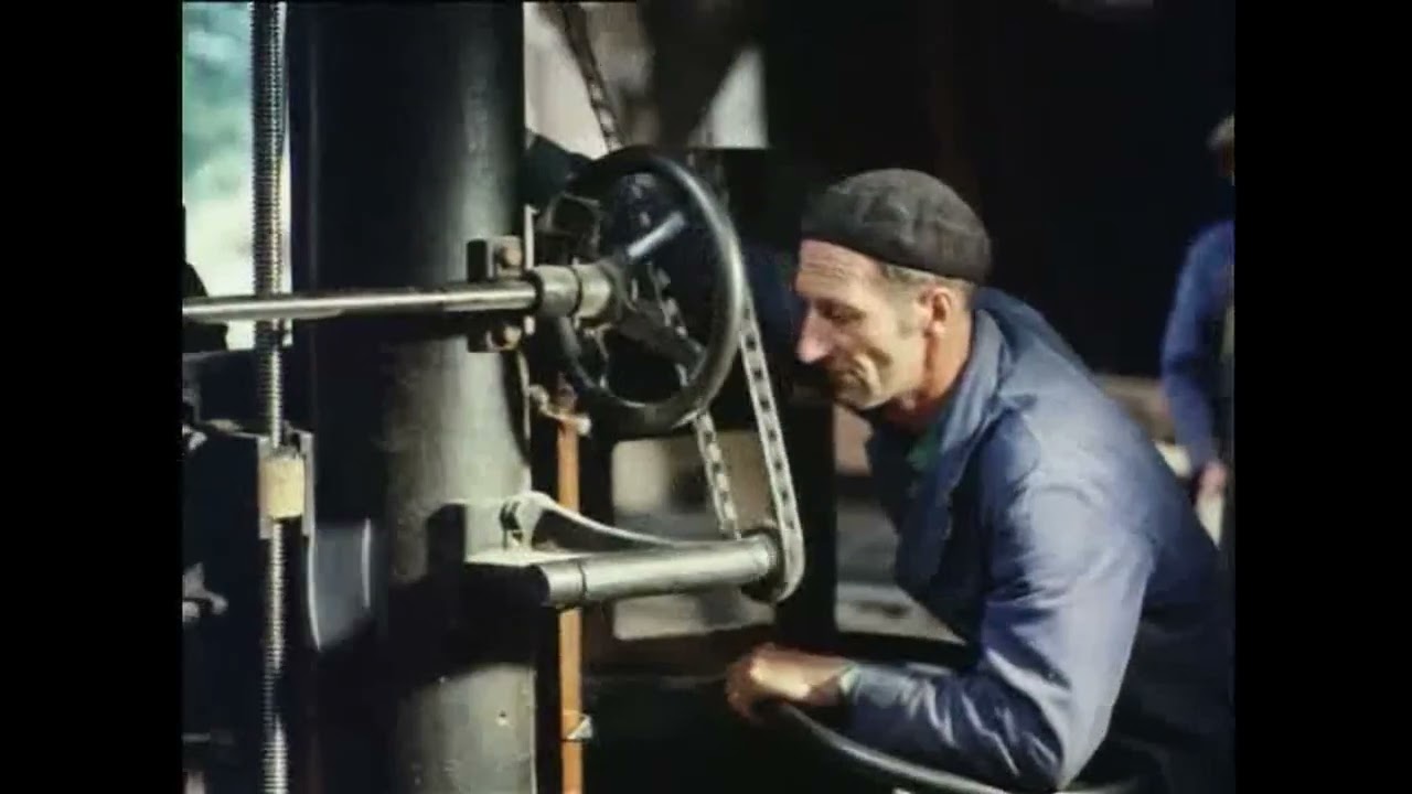 Dutch History: The Netherlands' Only Steam Sawmill in Gelderland (1974)
