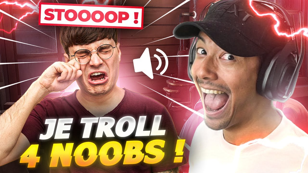 JE TROLL 4 NOOBS EN VOCAL ET C'EST INCROYABLE !! 😍😳🤣