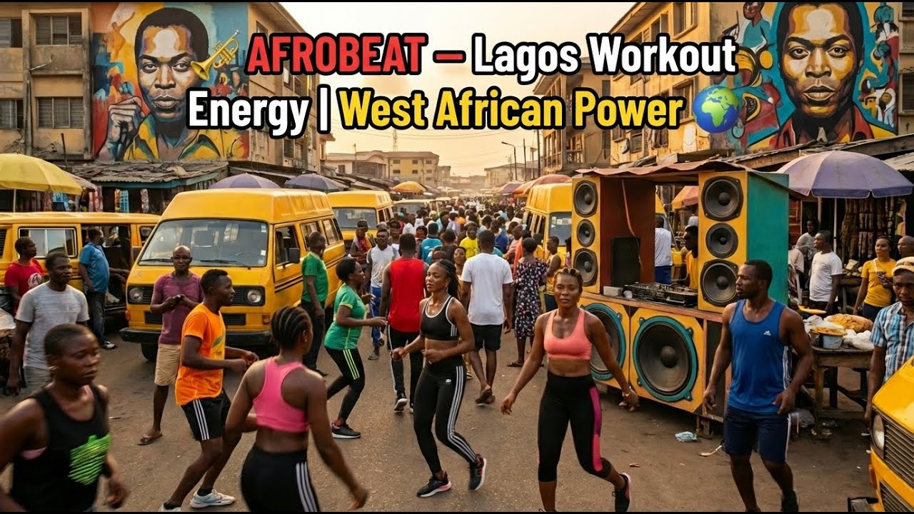 🎺 AFROBEAT — Lagos Workout Energy | West African Power 🌍