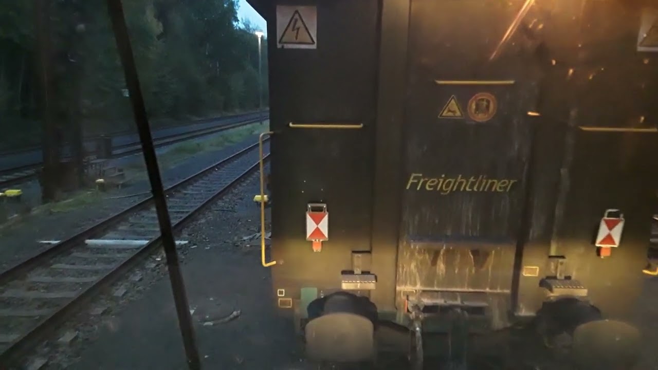 Rangieren mit analogem Zugfunk (Class 66)