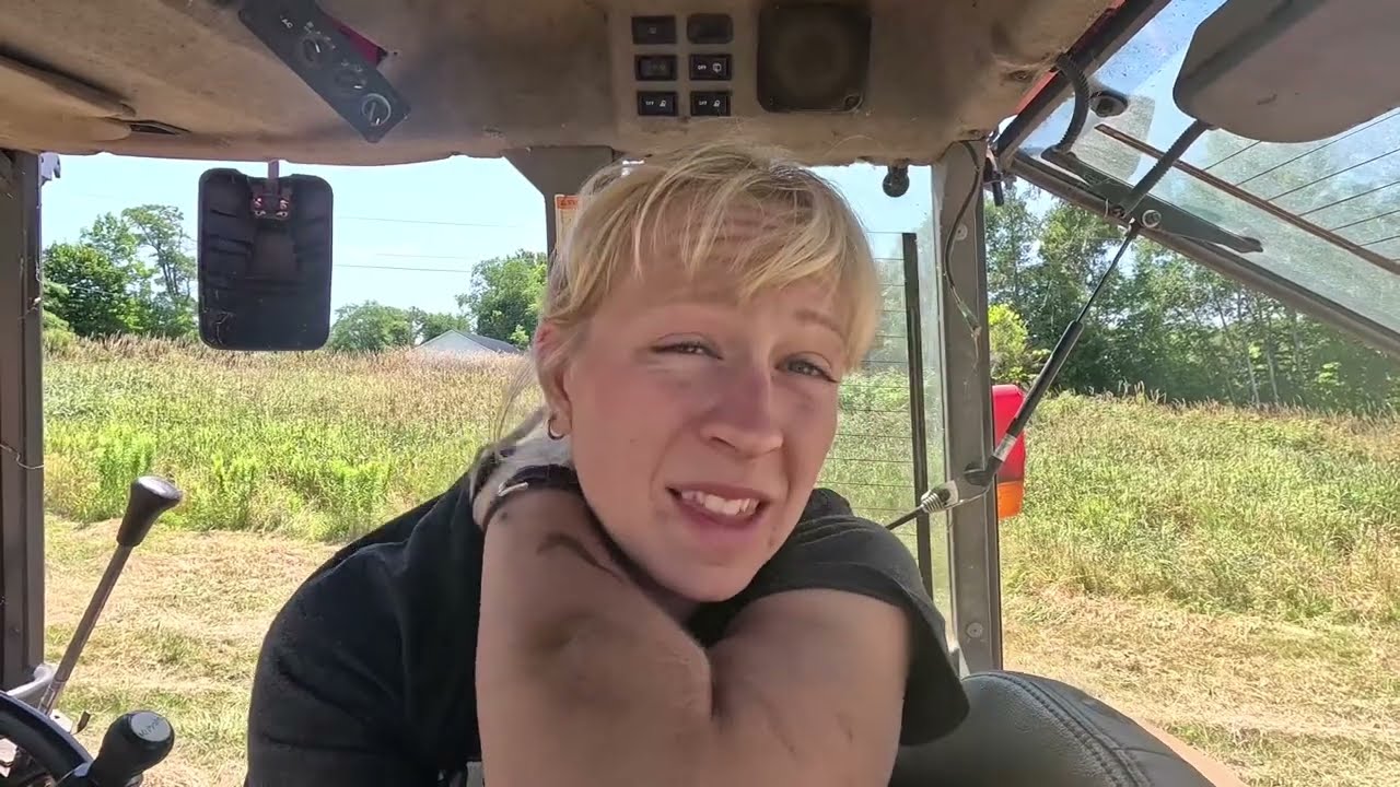 Not something you wanna find in a farm field, spend a tractor cab day with me…