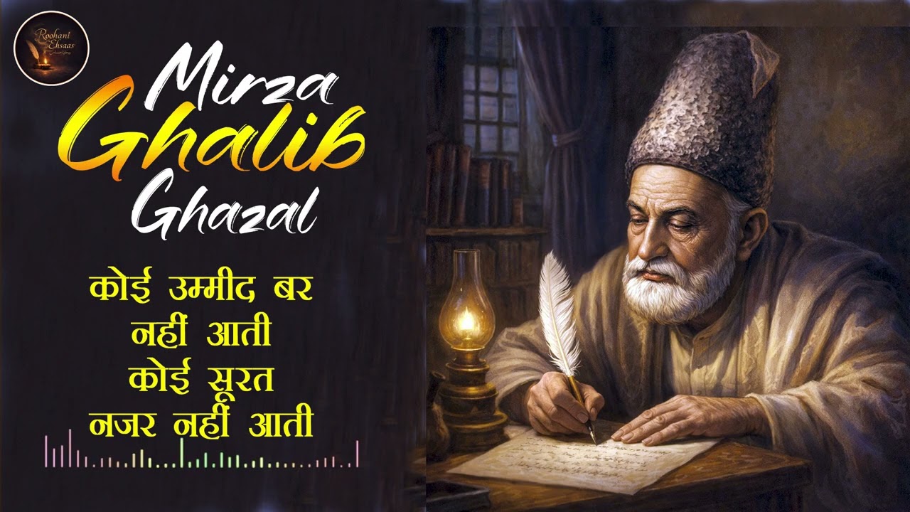 Koi Umeed Bar Nahi Aati – Classic Urdu Ghazal | Tribute to Ghalib | कोई सूरत नज़र नहीं आती