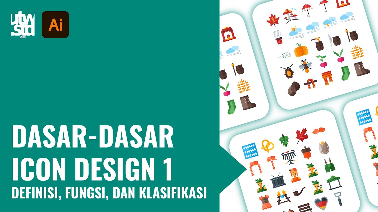 Definisi, Fungsi, dan Klasifikasi Icon | Dasar-dasar Icon Design Part 1