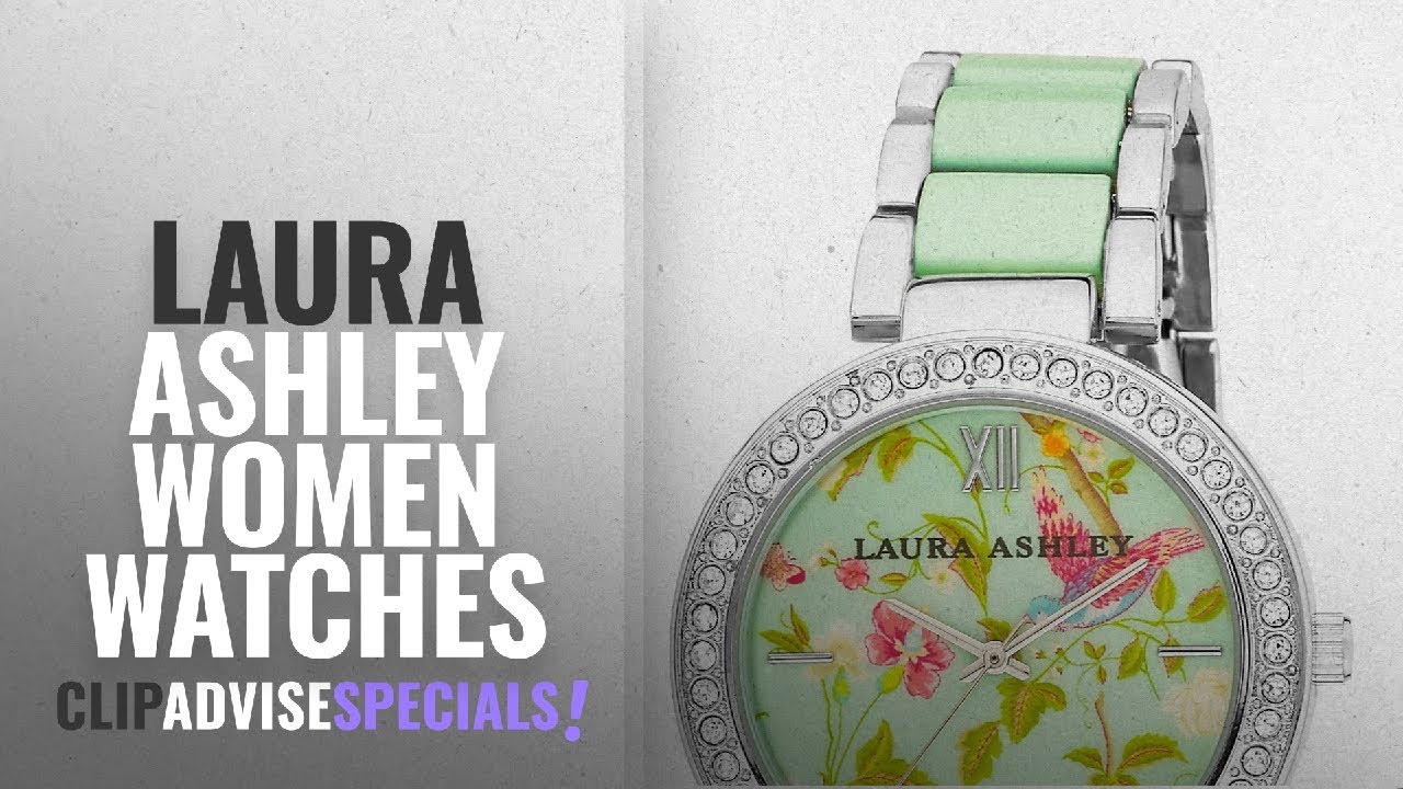10 Best Selling Laura Ashley Women Watches [2018 ]: Laura Ashley Womens Watch LA31007BL