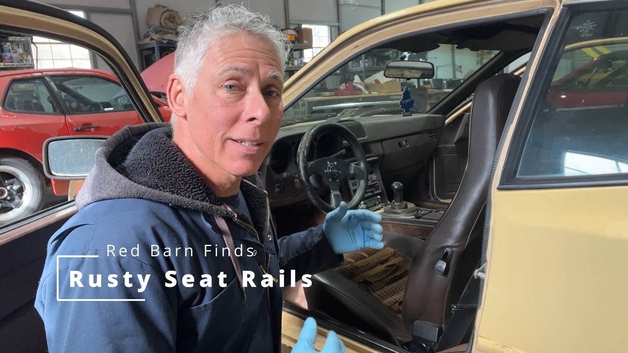 How To: Remove Rusty Seat Rails 1983 Porsche 944 