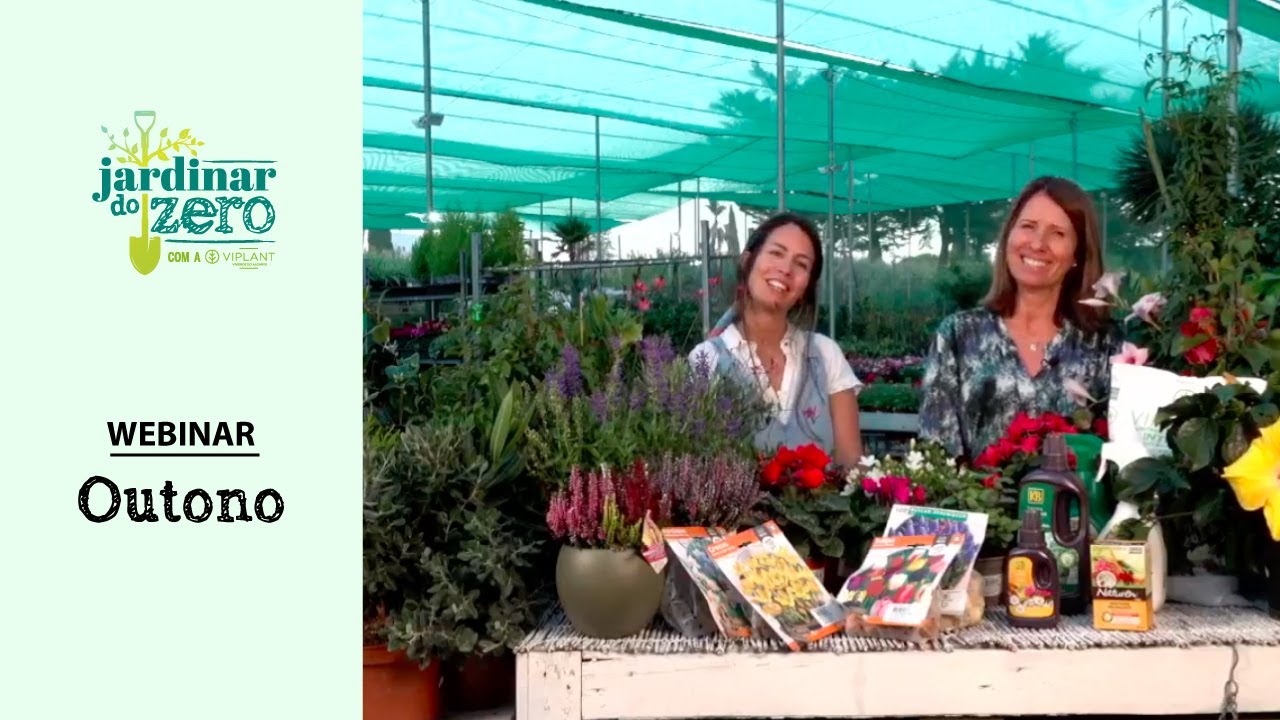 Webinar Outono: Jardinar do Zero