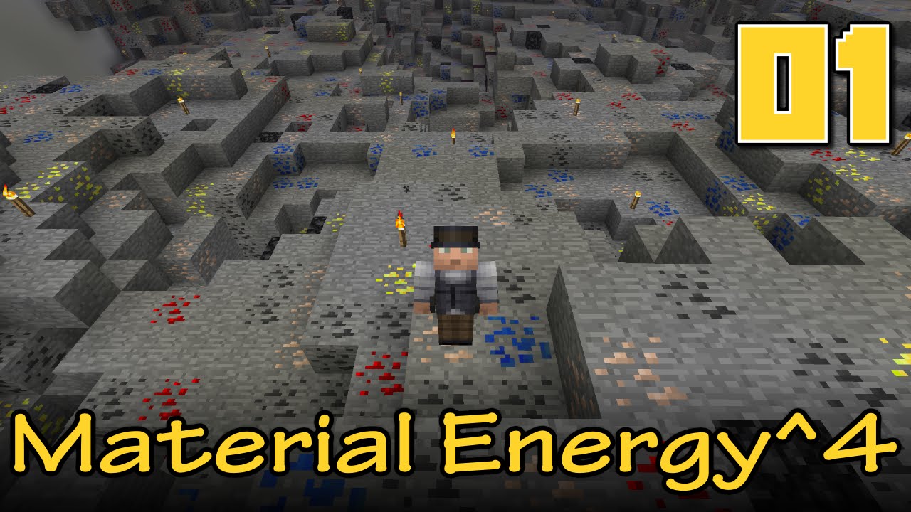 Material Energy^4 Hypercubed #1 - Inclusion Chamber and Miner's Delight