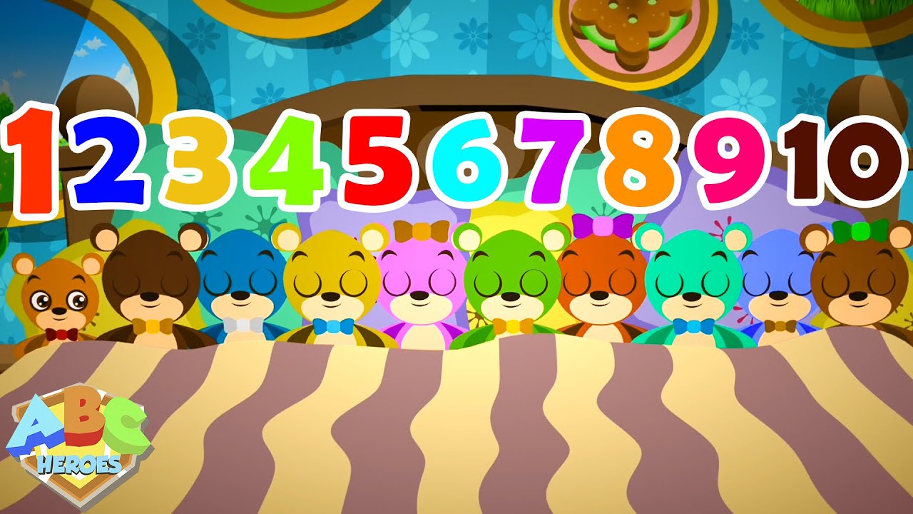 Ten in the Bed + More Learning Videos & Baby Songs by ABC Heroes