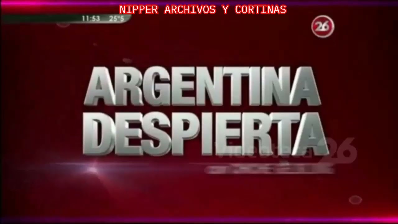 Recreaci&oacute;n Hecha Con IA - Cortina Musical Argentina Despierta / 70.20.HOY Chiche Gelblung 2015