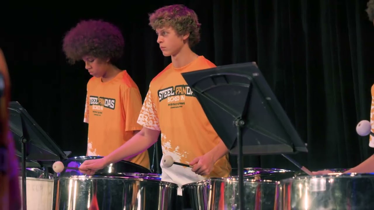 Passionfruit (steel band cover) - Campbell Hall 8th Grade Steel Band directed by Jason Lee Bruns