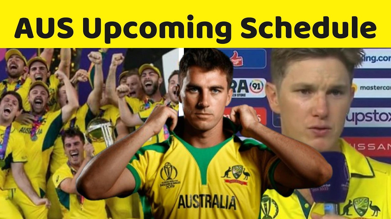 Australia upcoming schedule for ODI world cup 2027 || Pat Cummins || Mitchell Starc