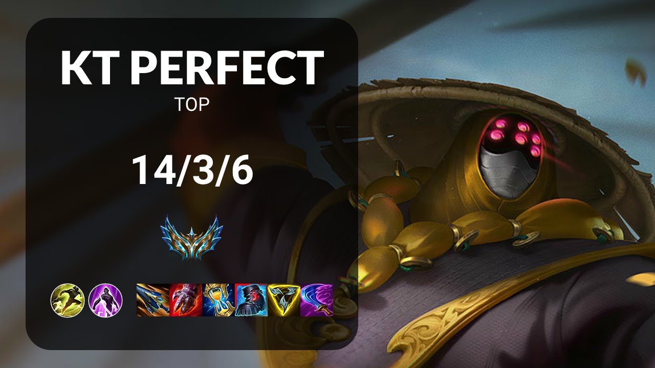 KT PerfecT Jax vs Volibear TOP - KR CHALLENGER Patch 15.12