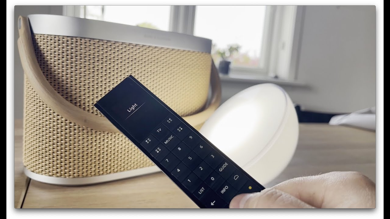Controlling lights with Beoremote 1 BT through Home Assistant