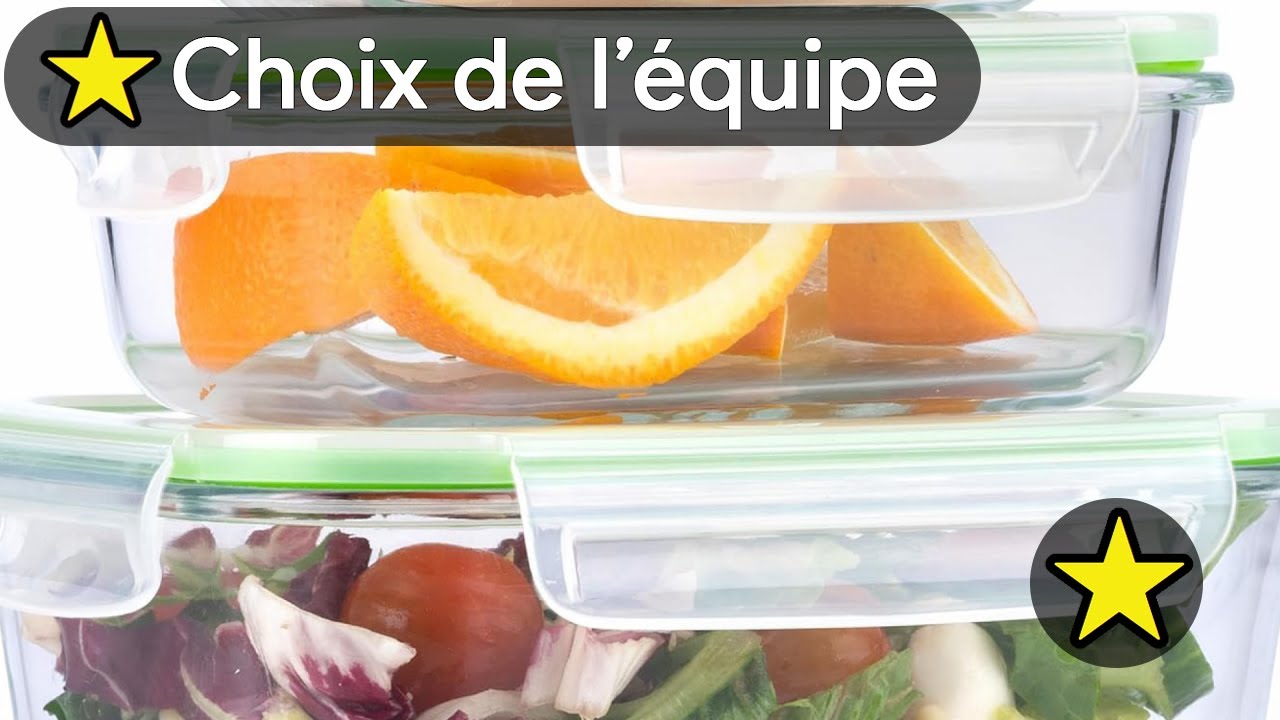 🏆 TOP 3 MEILLEUR BOITE HERMETIQUE EN VERRE 2025