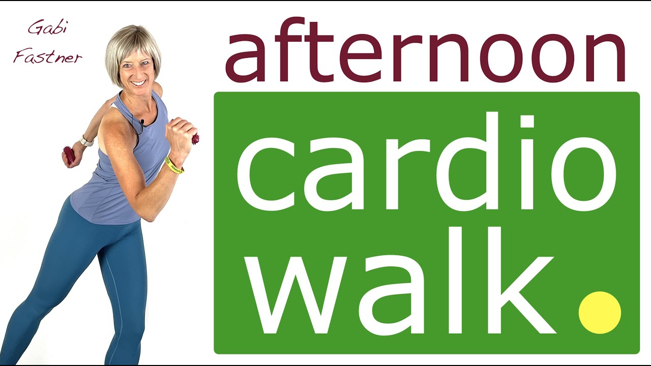 🌵40 min. afternoon cardio-walk | 4500 Schritte, ca. 350 Kcal verbrennen, für Fortgeschrittene