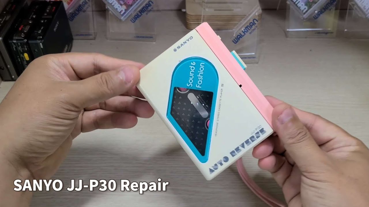 Sanyo JJ-P30 Repair Cassette Player Walkman