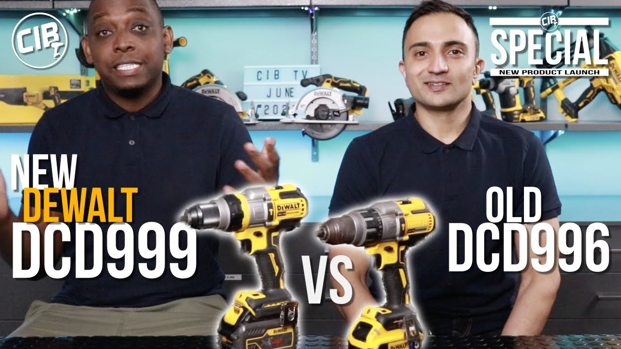 Сравнение новых моделей DEWALT DCD999 и DCD996 | CIB TV | Сентябрь 2021