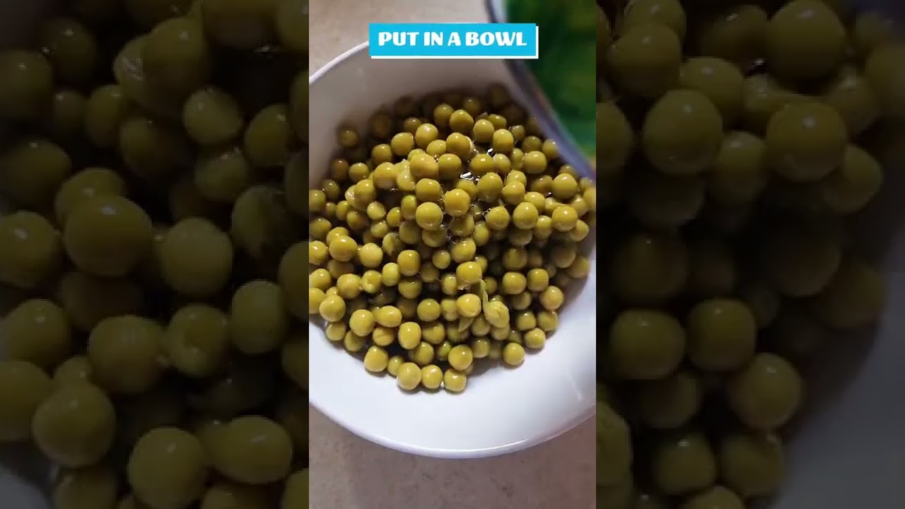 📖 Quick Recipe: Spicy Canned Peas 🌶🟢 Side Dish