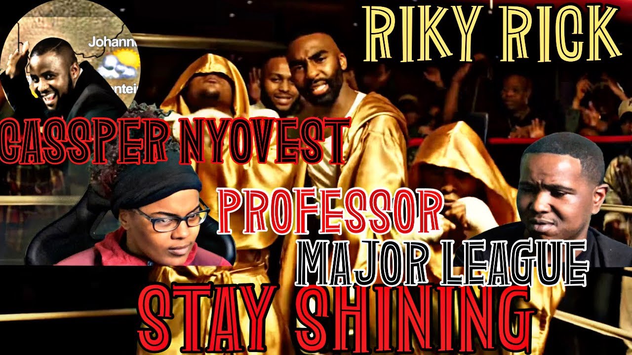 RIKY RICK FT CASSPER NYOVEST & PROFESSOR - STAY SHINING (OFFICIAL MUSIC VIDEO) | REACTION