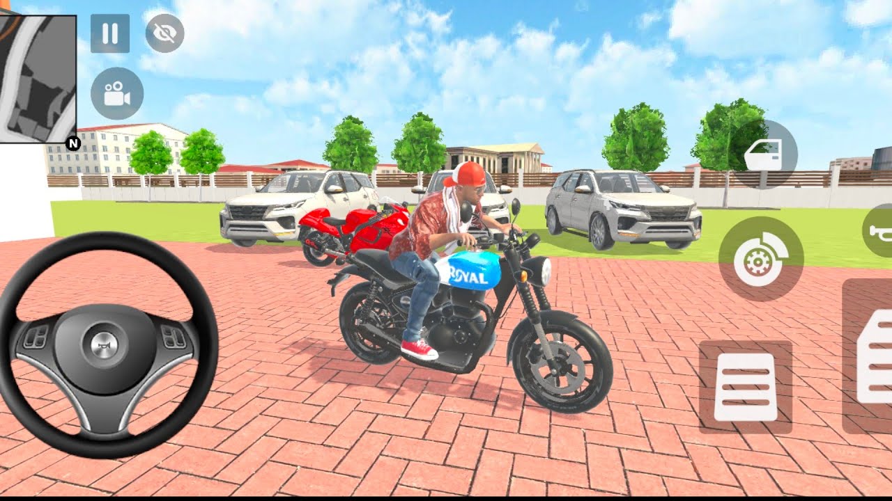Franklin order by 3️⃣ Toyota Innova and 1️⃣ Hayabusa bike in Indian 🇮🇳 bike Auto Simulator 