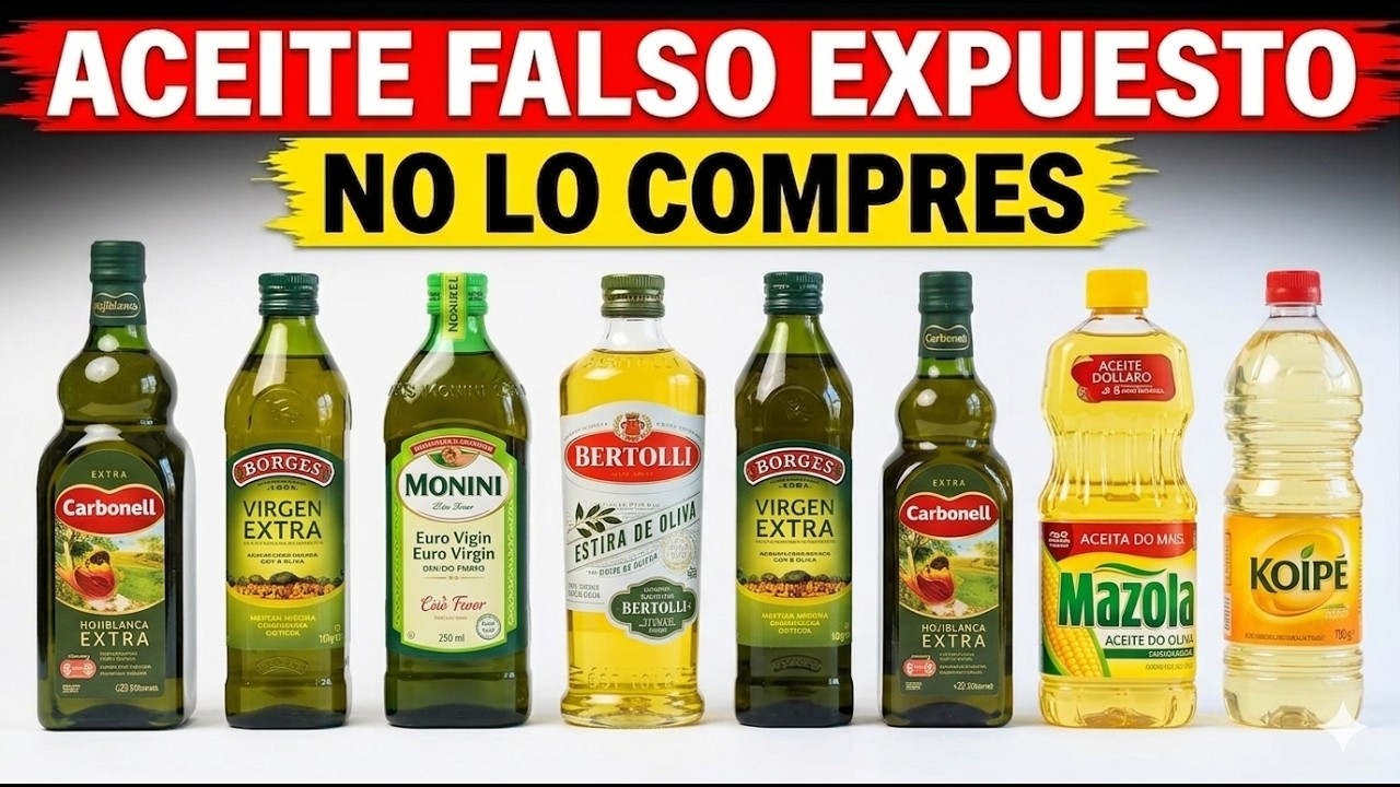 &iexcl;8 ACEITES que NO deberias comprar NUNCA!