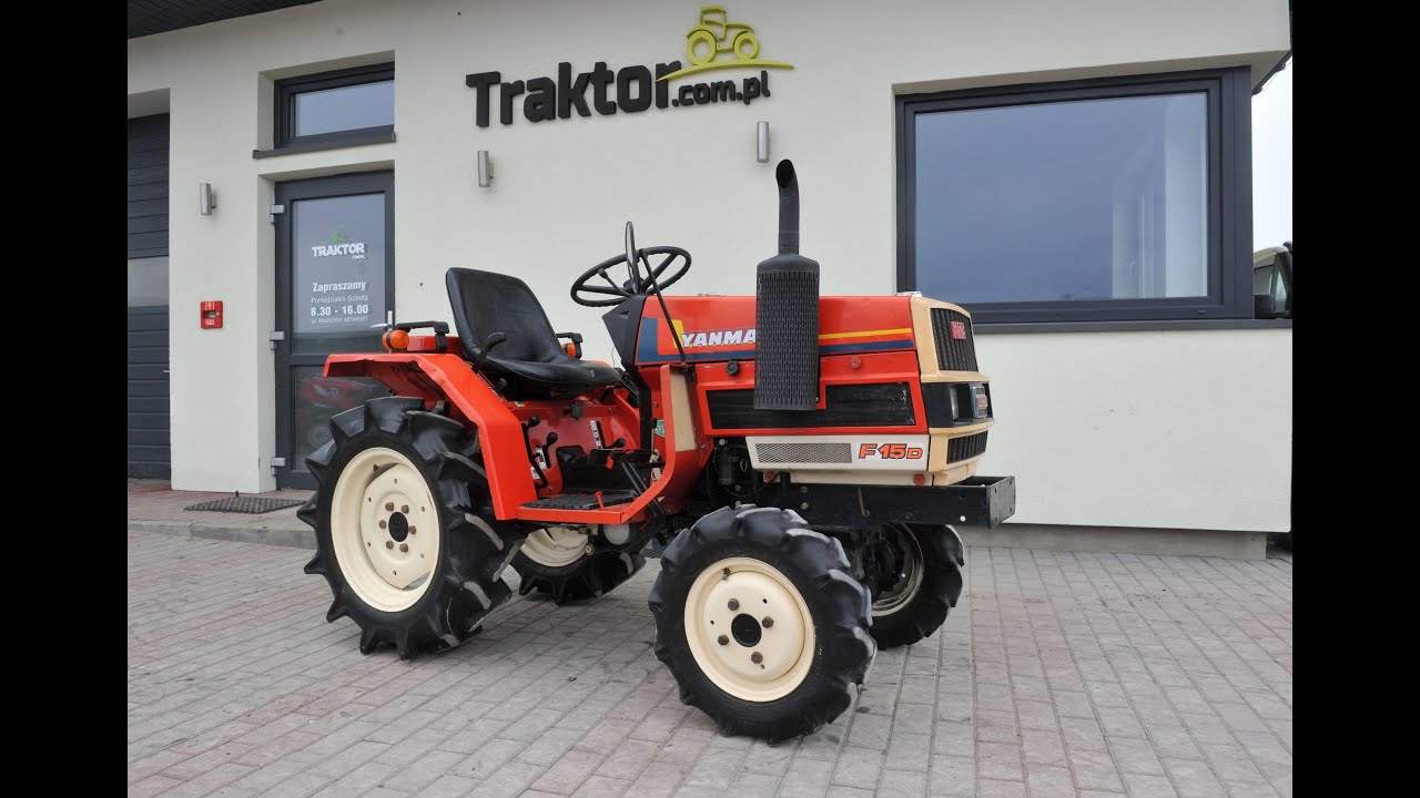 Yanmar F15D 4x4 15KM japoński traktorek ogrodowy TRAKTOR.COM.PL
