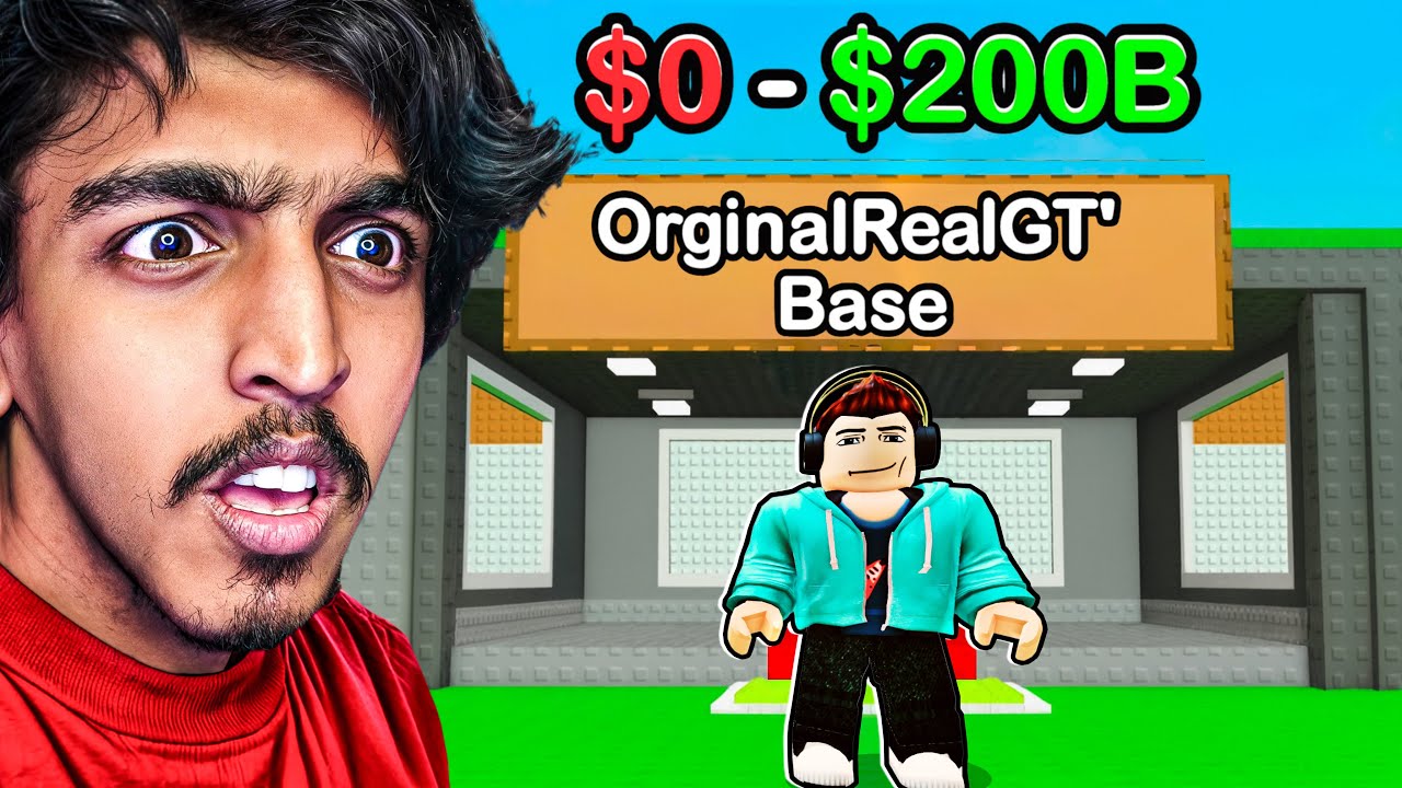 From $0 to $200B in Steal a Brainrot! 😱🔥(ROBLOX)