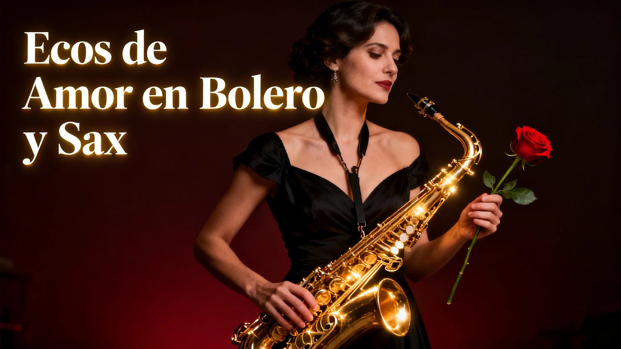 🎷 Ecos de Amor en Bolero y Sax EN VIVO 🔴 Música Instrumental Latina