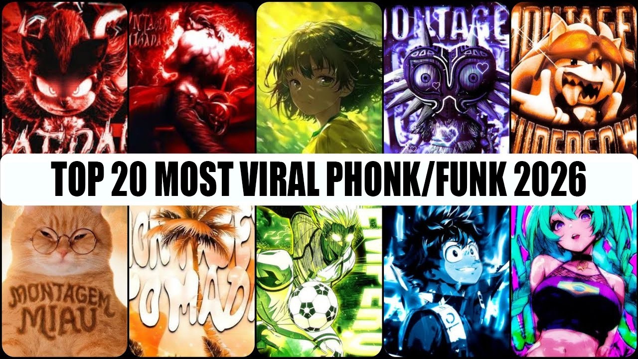 TOP 20 MOST VIRAL PHONK/FUNK 2026 🎵 PLAYLIST 🎶