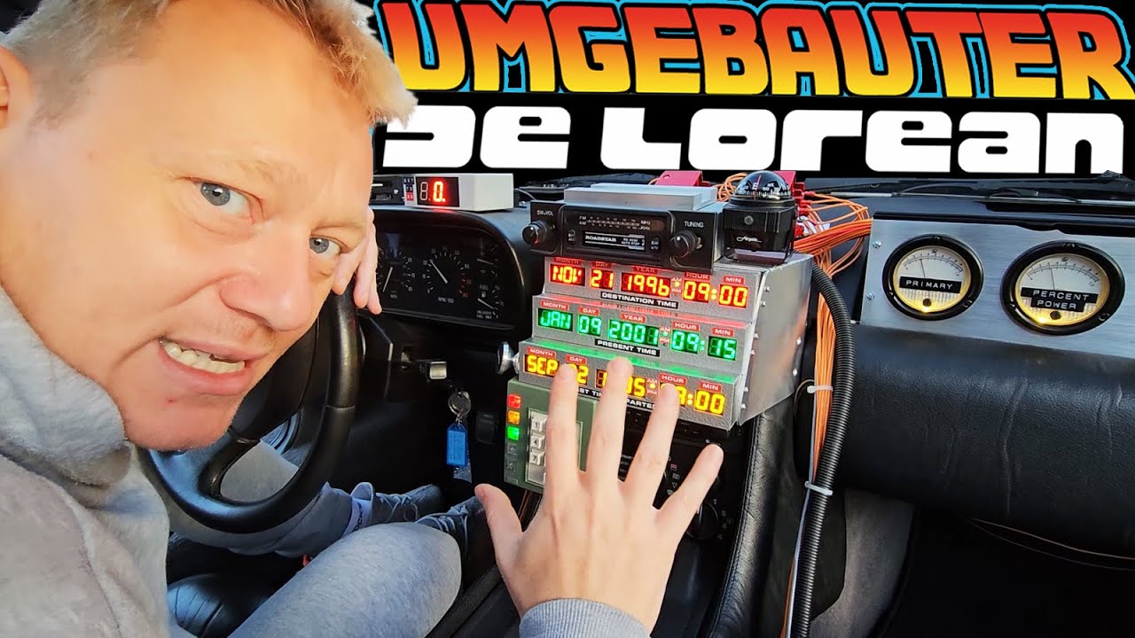 MEIN DELOREAN IM DETAIL! 😍 ALLE GADGETS & UMBAUTEN 😱