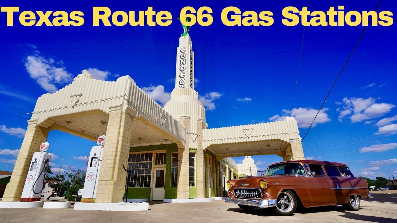 Route 66 Gas Stations in Texas