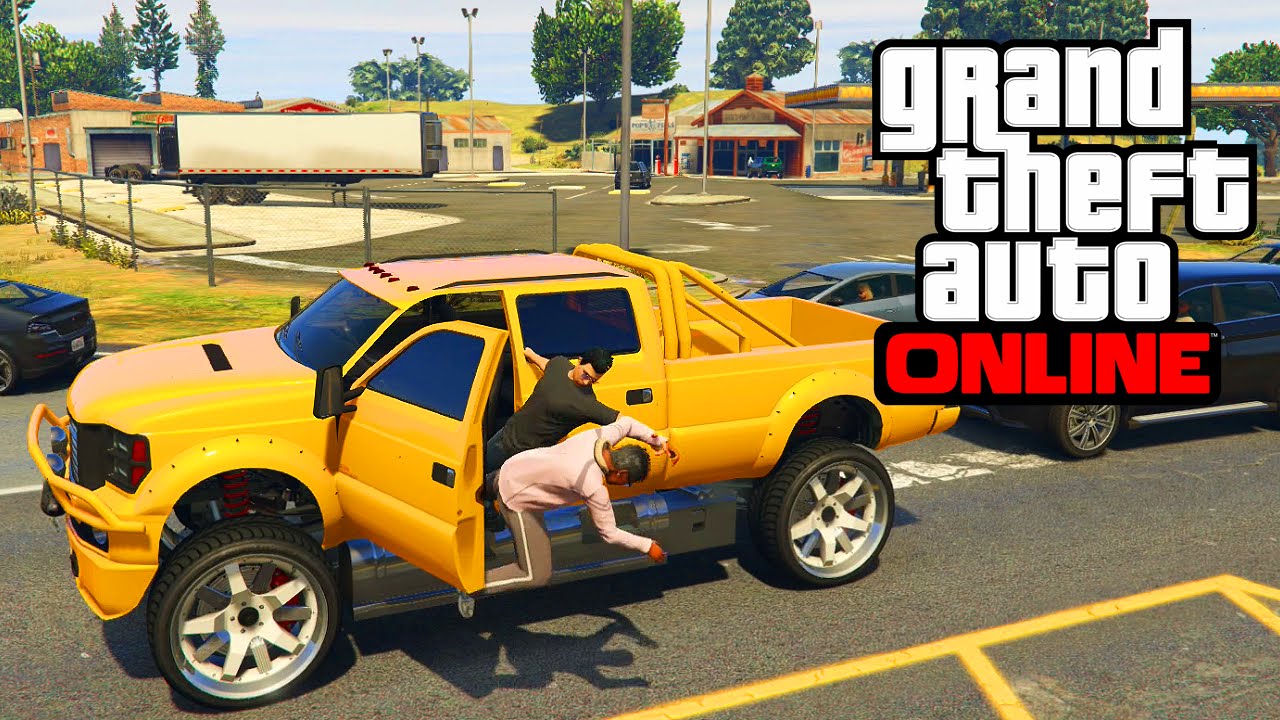 VÉHICULES CUSTOMISÉS GRATUITS DANS LA RUE (Sandking XL) GTA 5 ONLINE